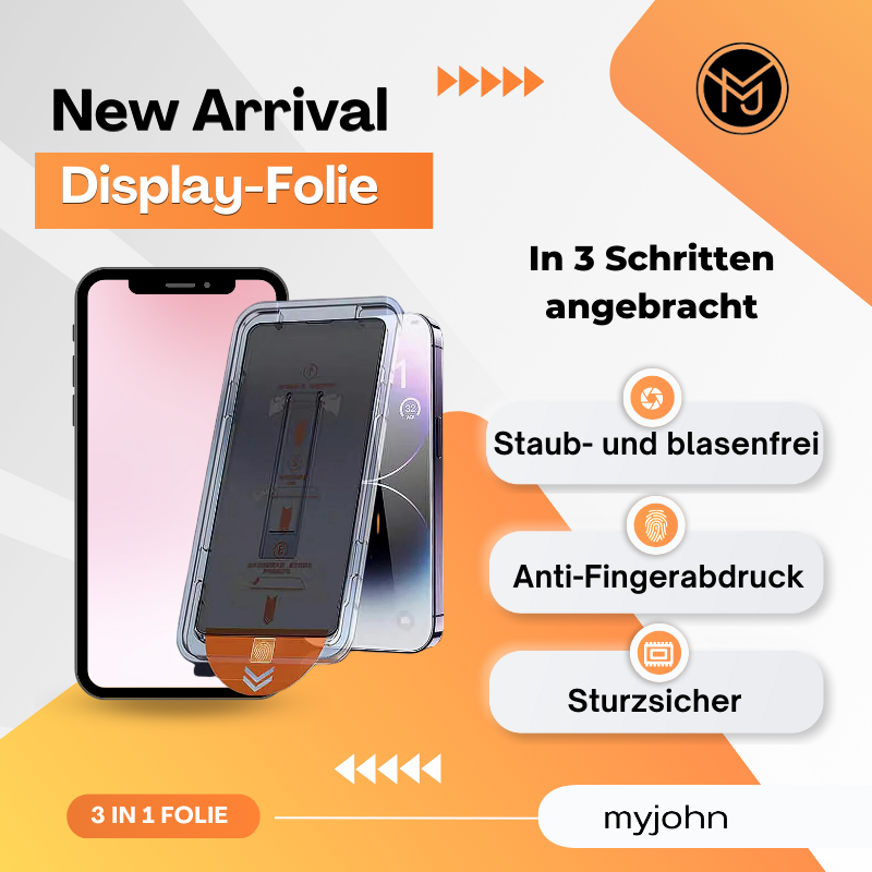 iPhone-Displayschutz, Screen-Folie